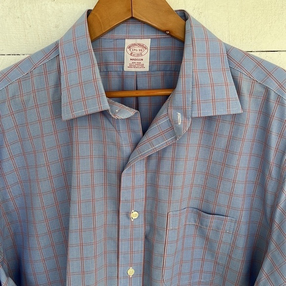 Brooks Brother Shirt Size 17.5 x 33 - Picture 2 of 8